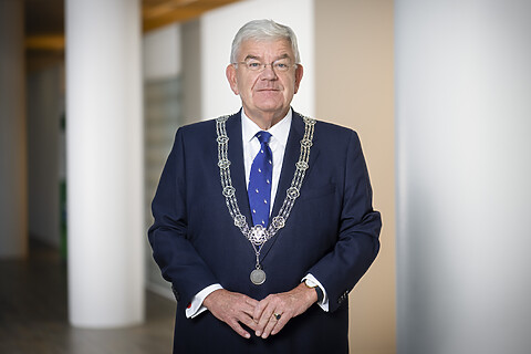 Burgemeester van Zanen, foto: Martijn Beekman