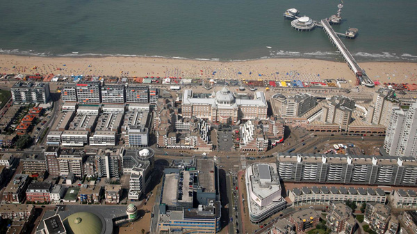 Luchtfoto Scheveningen Bad