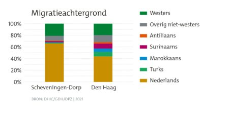 Wijkprofiel Scheveningen Dorp: migratie