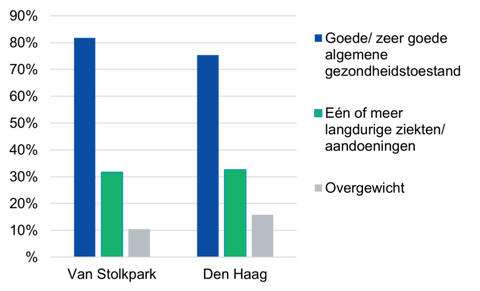 Wijkprofiel Van Stolkpark: gezondheid