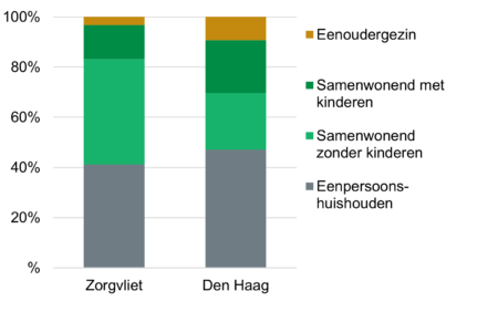 Wijkprofiel Zorgvliet: huishoudens