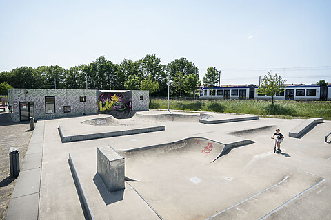 Skatepark in Leidschenveen