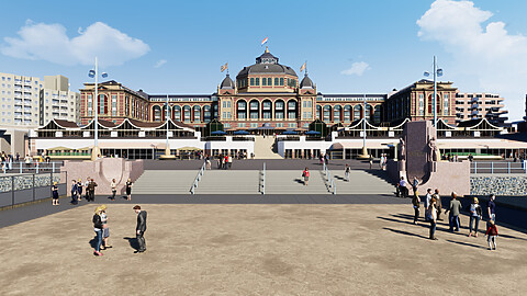 sfeerfoto Ontwikkelingen Scheveningen Boulevard