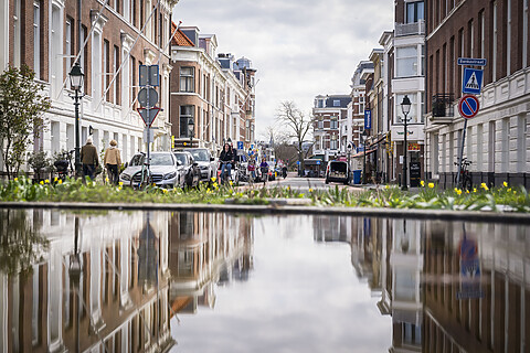 straatbeeld in Archipel Willemsparrk