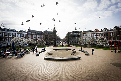 straatbeeld Prins Hendrikplein