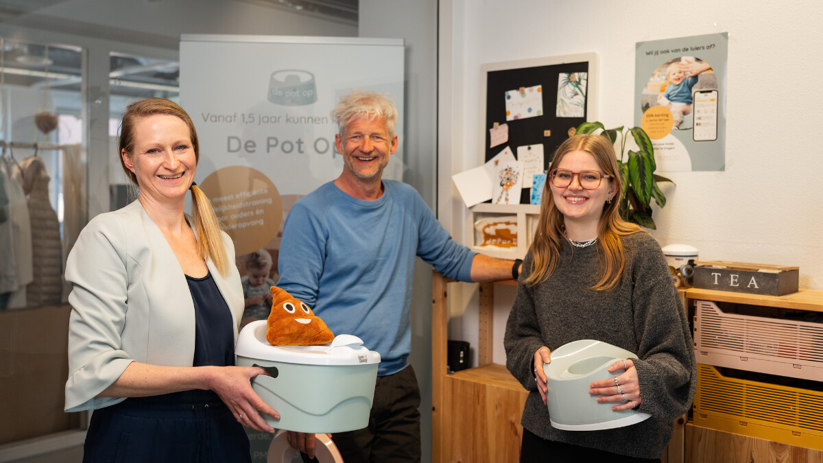 Initiatiefnemers van De Pot Op: genomineerde van de Haagse Parel.