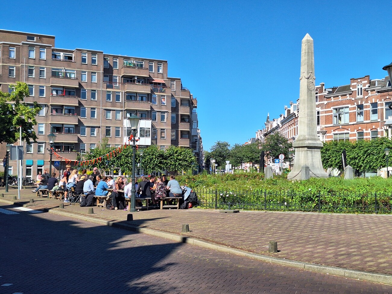 Regentesseplein, huidige situatie