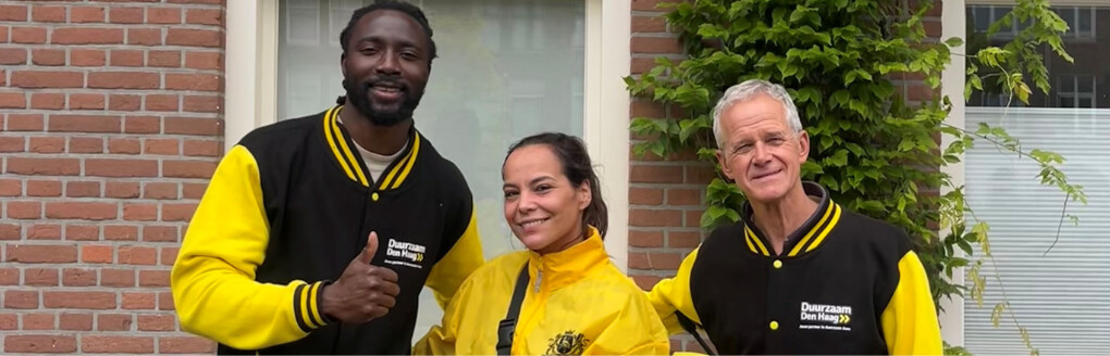 Jeff, Jeannot en Frederique van DDH.
