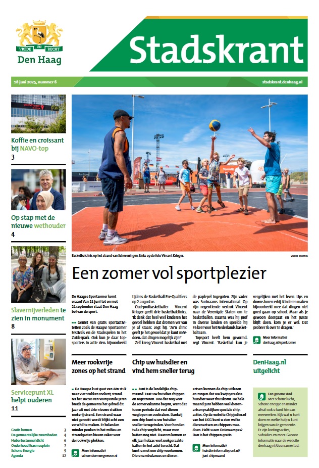 Voorpagina Stadskrant 6 20025