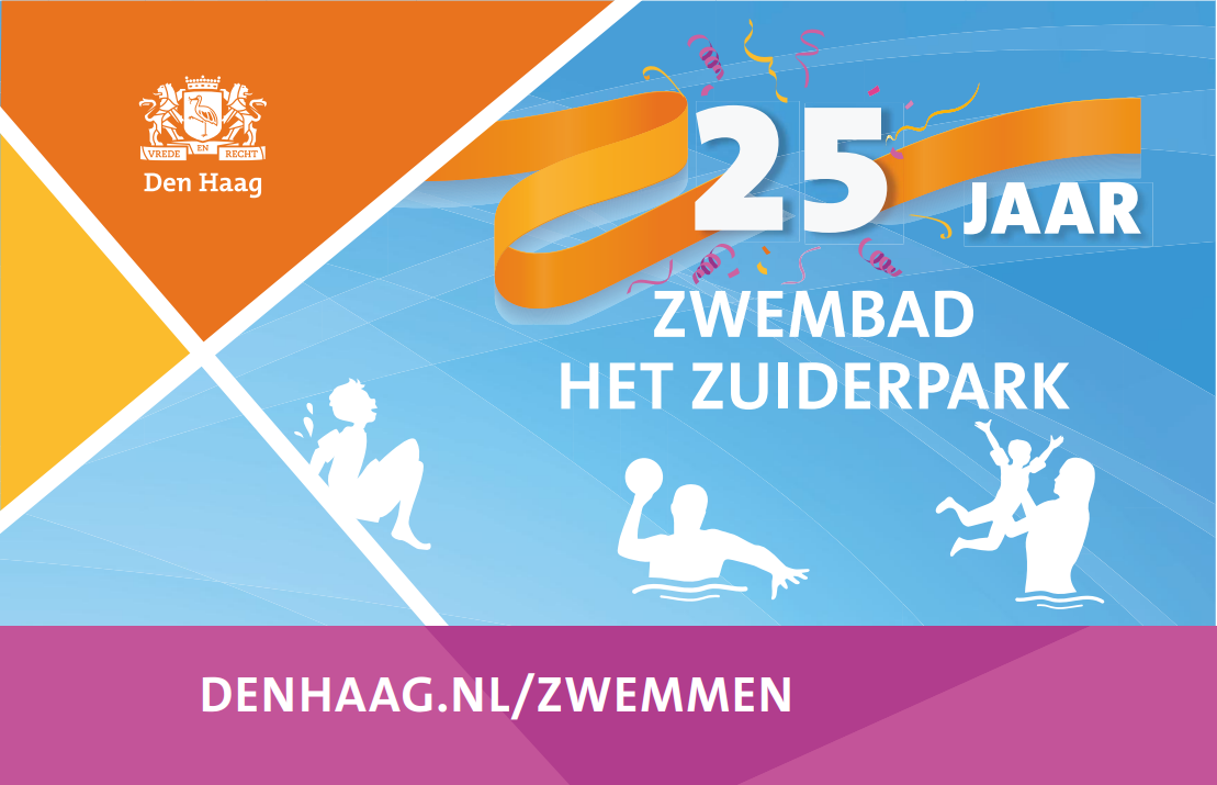Zwembad Zuiderpark bestaat 25 jaar