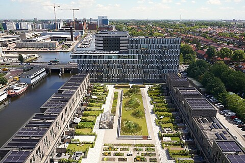 Daktuin Binck Plaats op Binck Eiland