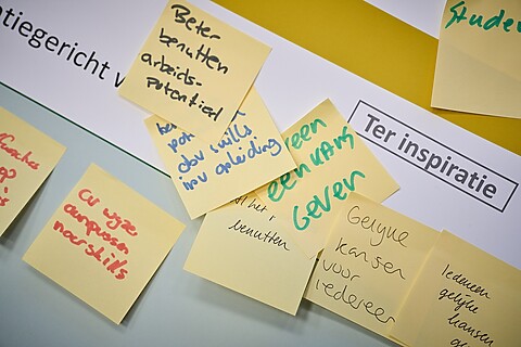 Den Haag, 18 februari 2025 - Sectorbijeenkomst Openbaar bestuur. Onderwerp: 'Denk mee over de arbeidsmarktkrapte in het openbaar bestuur' Foto: Phil Nijhuis/ Gemeente Den Haag