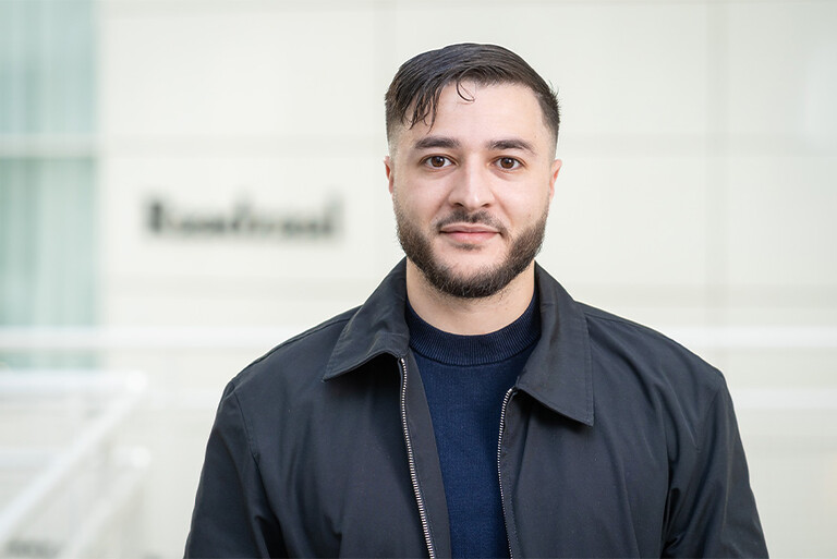 Portret van Hatim Belahcen