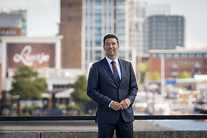 Deputy Mayor Robert van Asten (photo by Valerie Kuypers)