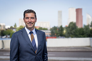 Deputy Mayor Robert van Asten (photo by Valerie Kuypers)